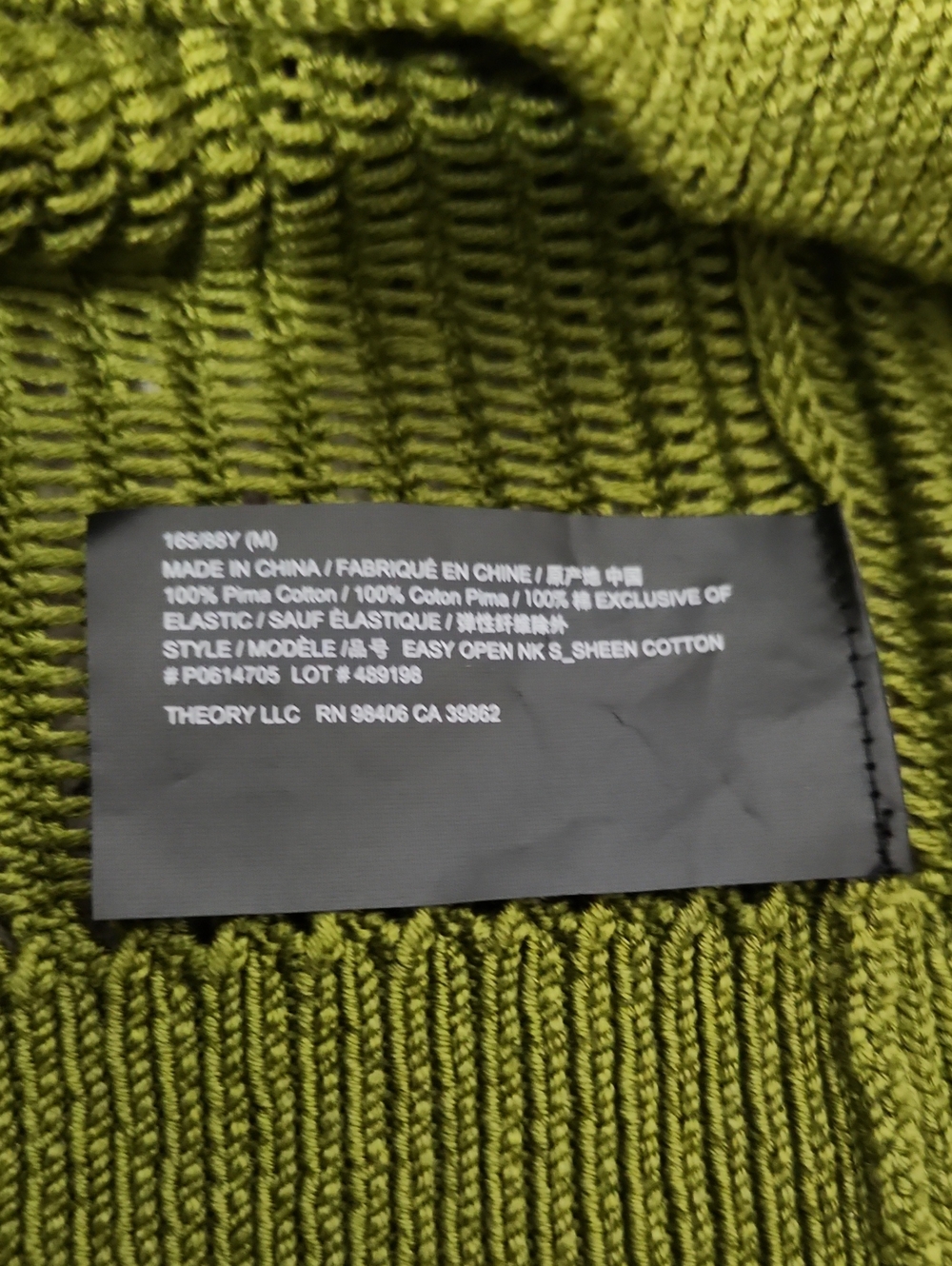 NWT Theory Easy Open Neck Pullover Sweater. Sizes M, L - Picture 10 of 13